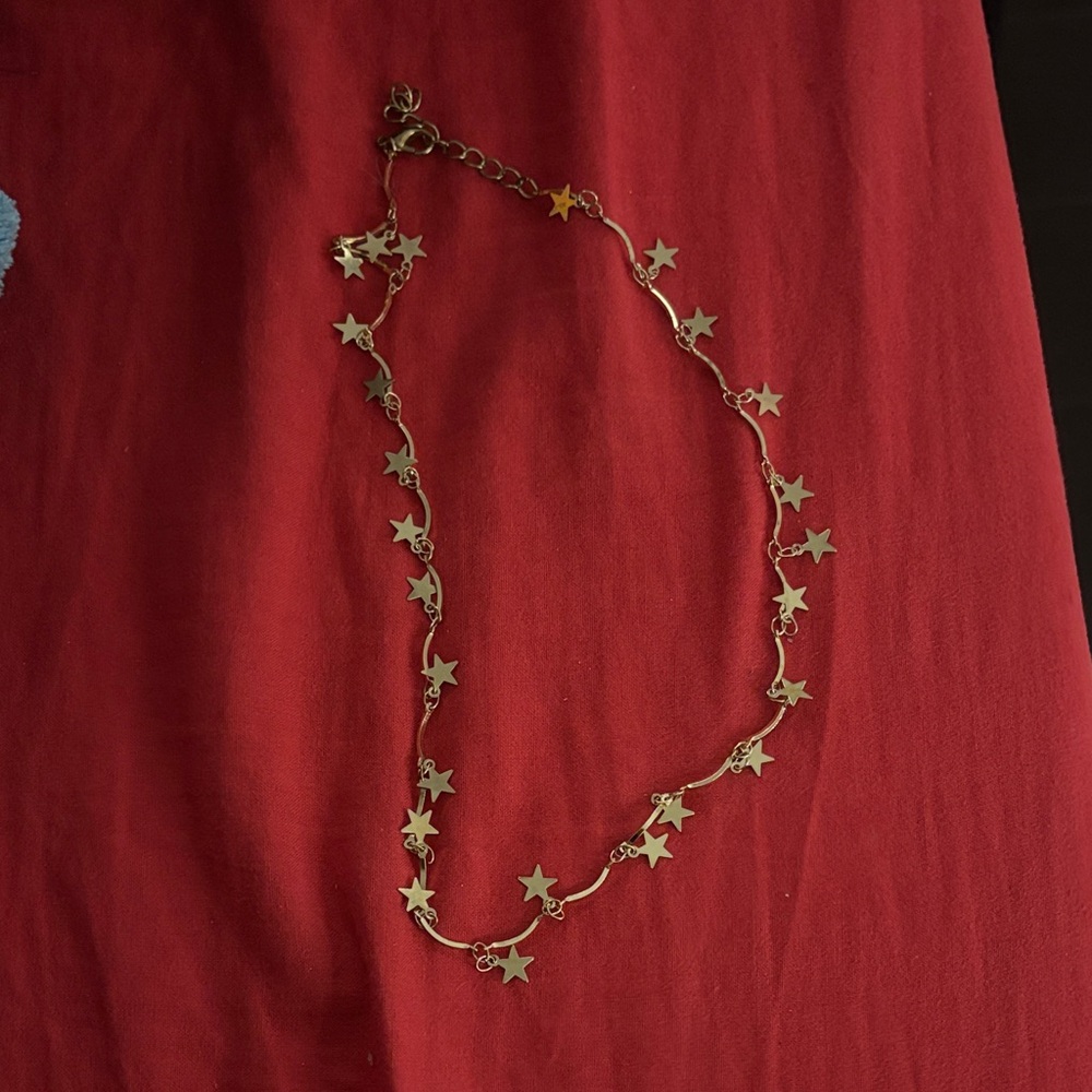 Gold Star Necklace